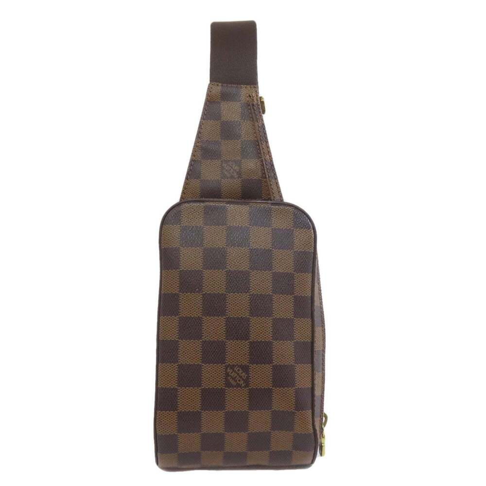 LOUIS VUITTON Brown Damier Canvas Hobo Bag